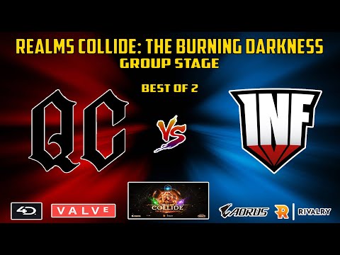 [ DOTA2 LIVE ] Quincy Crew vs lnfamous | Best of 2 | Realms Collide: The Burning Darkness