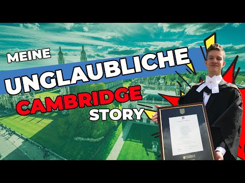 Als EINZIGER zugelassen für den Master in CAMBRIDGE?!