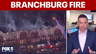 Branchburg, NJ fire tears through housing complex