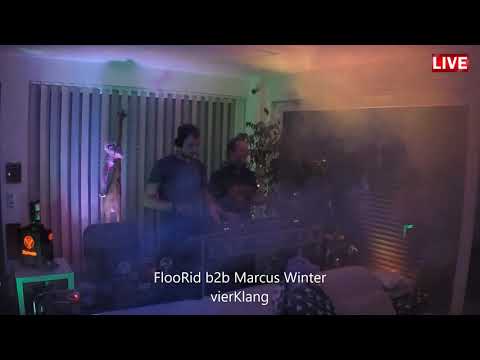 Techno Livestream - Floorid b2b Marcus Winter (04.04.2020)