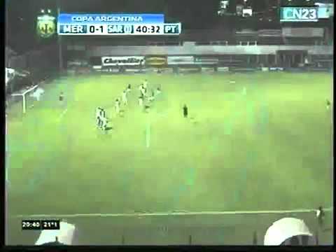 El golazo de Wanchope Abila contra Merlo
