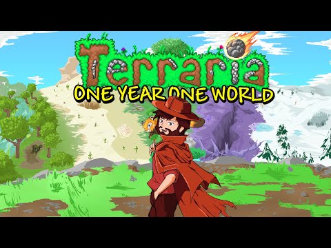 I'm Spending a YEAR on One World | Terraria 1.4.5 January
