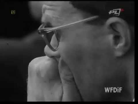 EURO-1968. Qualifiers. Group 7. Poland - Belgium - 3:1. Highlights.