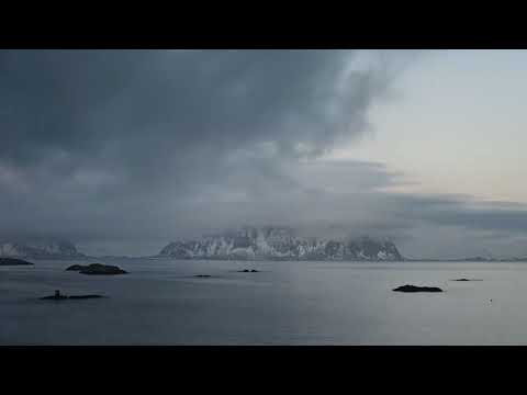 Morning in Lofoten, April 2022. Timelapse,  4K