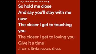 SpongeCola Closer - You &amp; I (Lyrics)