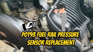 P0193 Fuel Rail Pressure Sensor Replacement - Ford Focus ST Ep96