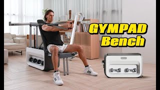 Gympad bench all in one gym work station