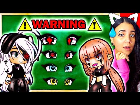 🧛&zwj;♂️👀 VAMPIRE EYES 🧛&zwj;♂️👀 Reacting to Weird Gacha Memes...