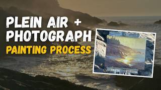 Combining Plein Air Sketch and a Photo with Olena Babak