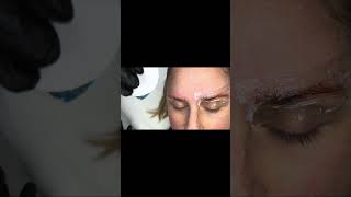 Blush solution removal technique