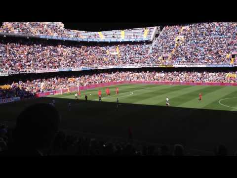 Gol de Banega en Mestalla - Valencia 4 - Osasuna o