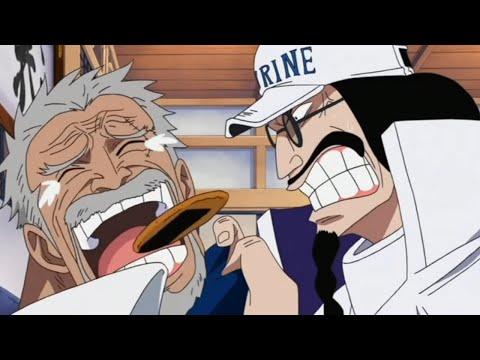 Garp's Proud Of Luffy and brags to a RAGING Sengoku - Savage Garp Moments
