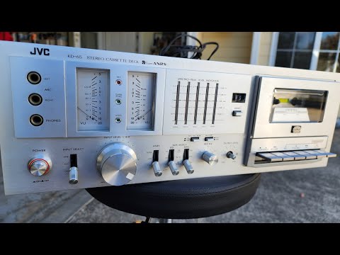 Jvc KD-65 Stereo Cassette Deck Test