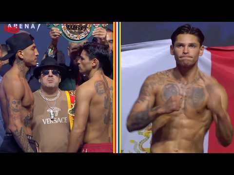 FINAL FACE OFF! Mario Barrios vs Ryan Garcia | FULL WEIGH IN