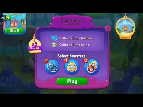 Fishdom I Level 2923 | Super Hard Level