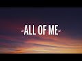 John Legend - All of Me (Lyrics) John Legend - All of Me (Lyrics)