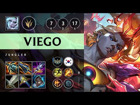 Viego Jungle vs Lee Sin - KR Challenger Patch 25.19