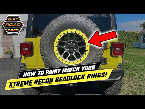 Paint Match Your Jeep Wrangler Xtreme Recon Beadlock Rings!