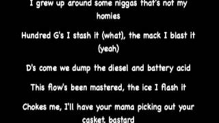 50 Cent - Gangsta&#39;d Up (Lyrics)