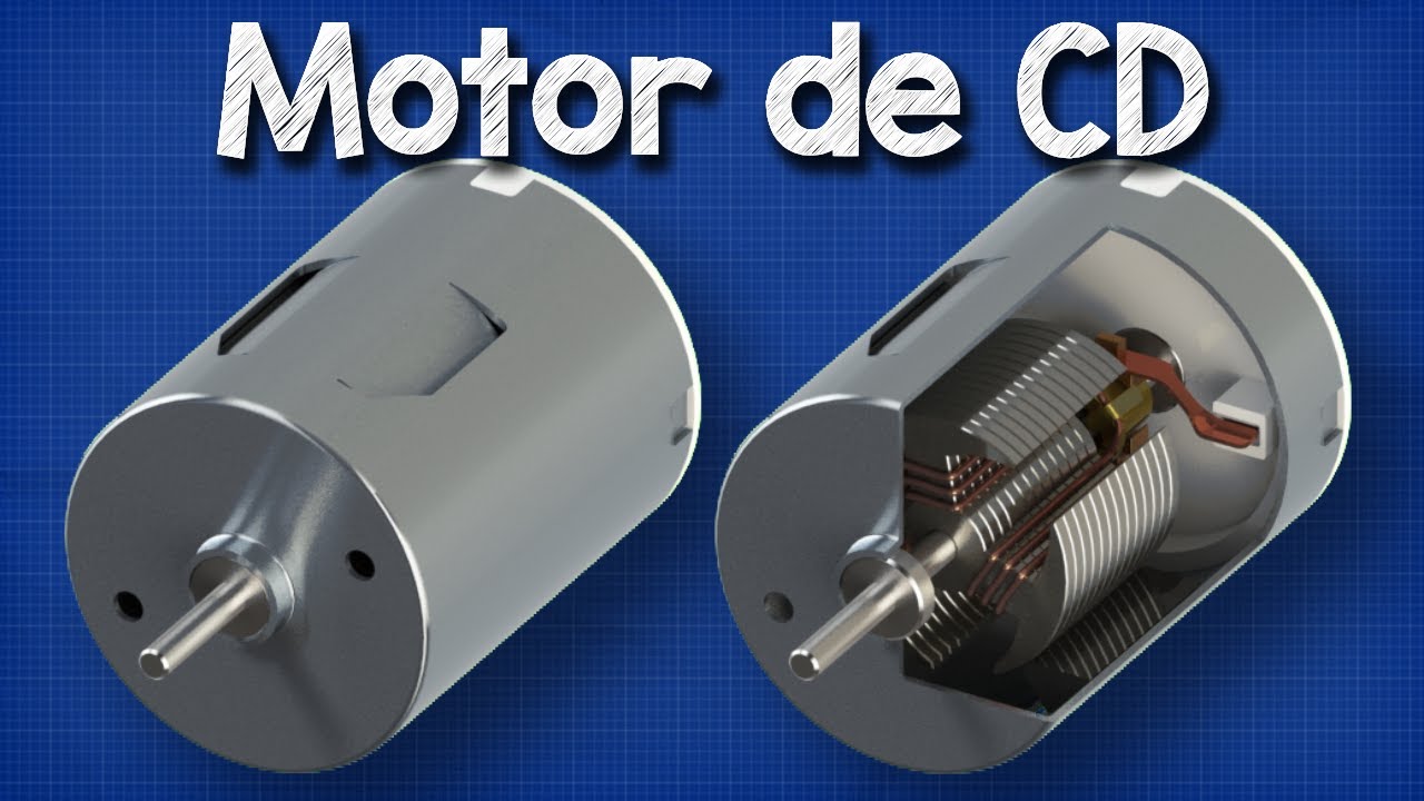 ¿Cómo funciona un motor eléctrico? - Motor de CD Explicado