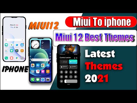 Miui Top 3 Themes|| Best Ios Themes || Miui Convert To Iphone