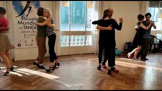 Video thumbnail for Clase del lunes con los maestros Sara Parnigoni y Juan Pablo Barbutti (27 Marzo 23) #clasesdetango