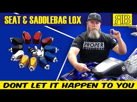 ⚡Superior Motorcycle Seat & Saddlebag Lock Robert Becker Design LOX⚡