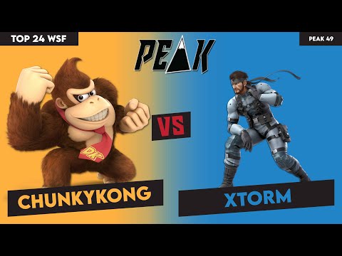 Top 24 WSF ChunkyKong (DK) vs PGP Xtorm (Snake) (Peak #49)