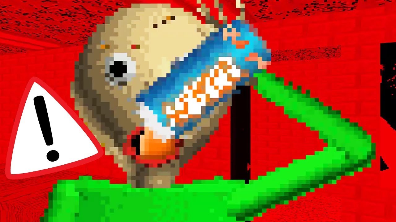 Baldi Loves Energy Drinks! He Becomes SUPER FAST! Baldi's Basics