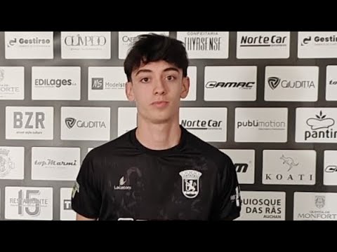 Mini highlights Tirsense B vs 1°Maio Figueiró Defensive midfielder (18 years old - 18/07/2007)
