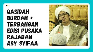 Download lagu ABUYA MUHYIDDIN QASIDAH BURDAH   TERBANGAN - EDISI RAJABAN PUSAKA ASY SYIFAA mp3
