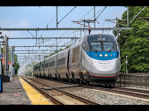 (4K) A Fast Day in Attleboro, Regionals, Acelas, and MBTA, and Horn Shows Galore! 6/22/2020
