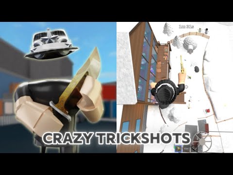 PLAYING MM2 AS A TRYHARD *INSANE TRICKSHOTS*