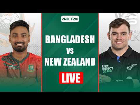 LIVE | Bangladesh Vs New Zealand | T20I Series | Match 2 | M9G1U
