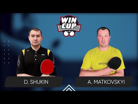 01:15 Dmytro Shukin - Andrii Matkovskyi West 6 WIN CUP 08.01.2024 | TABLE TENNIS WINCUP