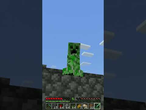 Mind-Blowing: Why Minecraft Creeper Didn't Explode?! #shorts