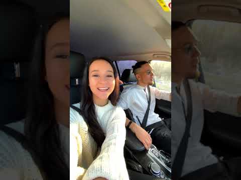 Arthur Mauzer и Лия Шамсина поют в машине песню КИЛ СИН
