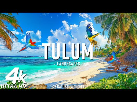Tulum 4K - Paradise of Pristine Beaches and Ancient Wonders - 4K Video Ultra HD