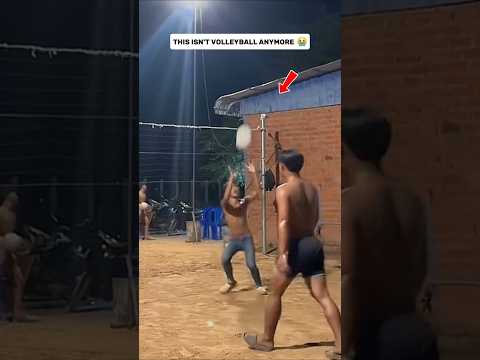 This isn't volleyball anymore 😭