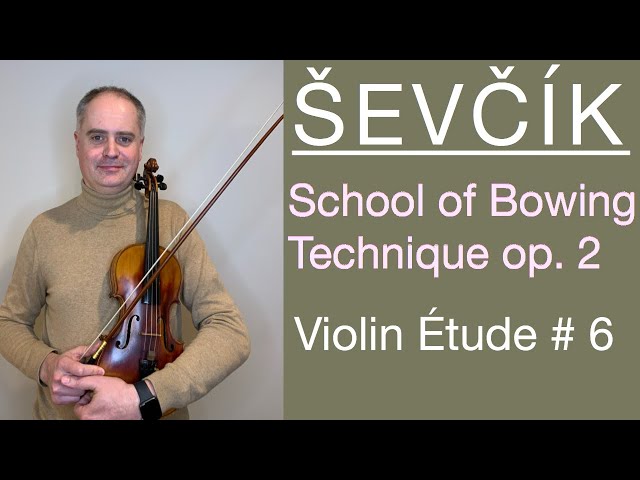Vídeo relacionado con Otakar sevcik : ecole de la technique de l'archet opus 2 livre 1: The Original Sevcik Violin Studies