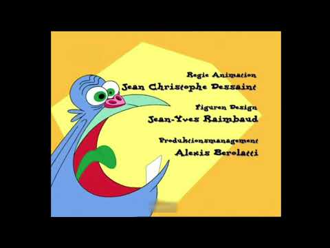 Les Zinzins de l’Espace - Générique de fin Allemand