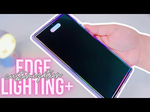 How to customize EDGE LIGHTING+ on SAMSUNG phones