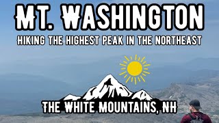 Hiking Mount Washington via The Ammonoosuc Trail - New Hampshire