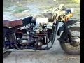 Мотоцикл с двигателем от ваз 1111 ока.mp4 