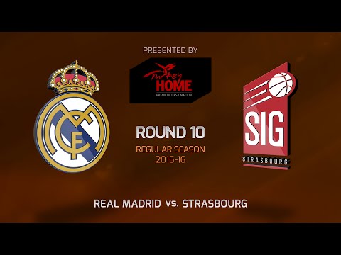 Highlights: RS Round 10, Real Madrid 97-65 Strasbourg