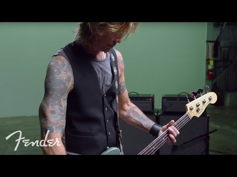 Duff McKagan & The American Professional Precision Bass | Fender