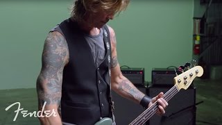 Video thumbnail for Duff McKagan & The American Professional Precision Bass | Fender by Fender