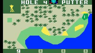 Matell Intellivision Game: PGA Golf (1979 Matell Electronics)