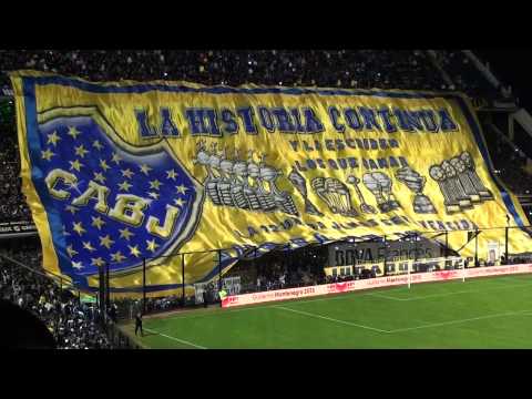 "Despedida de Battaglia / Telon - Carnaval toda la vida - Gol de Roman" Barra: La 12 • Club: Boca Juniors