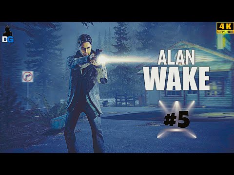 Alan Wake Remastered - PS5 Gameplay 5 [4K60FPS HDR]